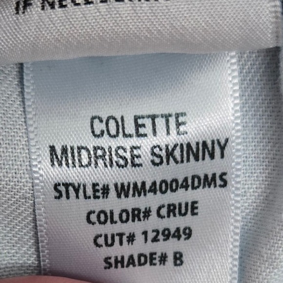 Hudson Colette Midrise Skinny Denim Jean Shorts Womens 26 Dark Wash Distressed - Picture 5 of 12